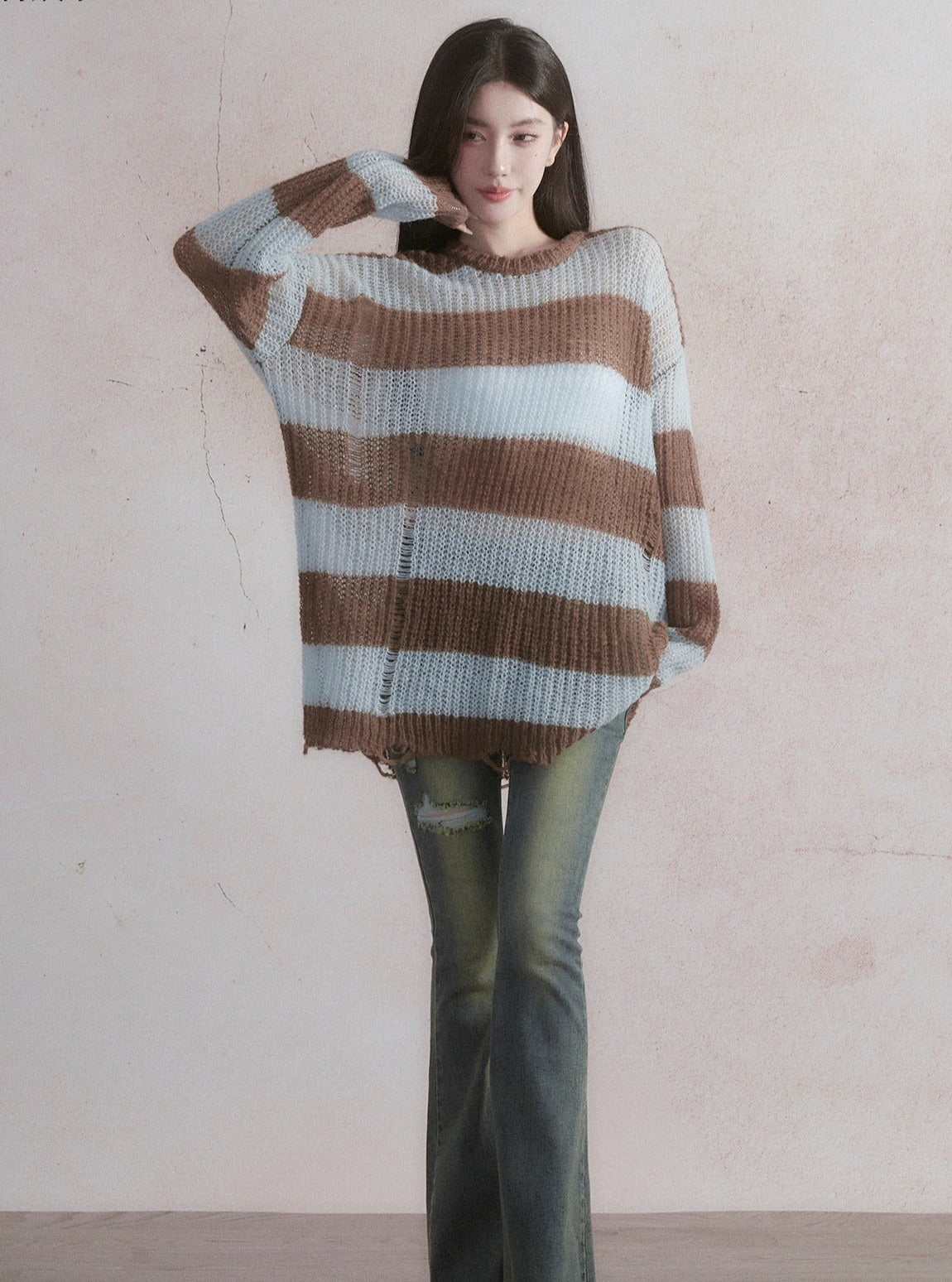 American mohair sweater top