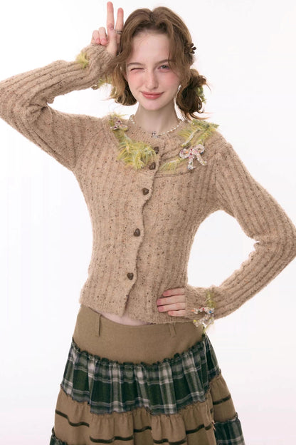 Mist Harbor Fleece Cardigan