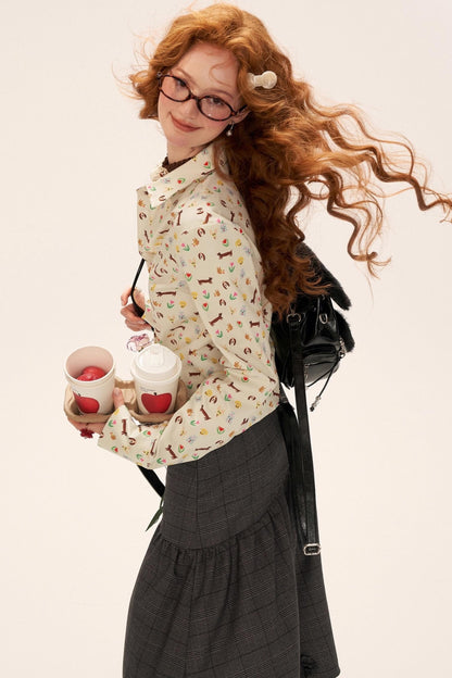 Niche Autumn Long-Sleeved Shirt