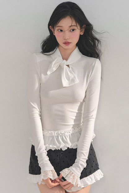 Memory's Reef Wool Polka Dot Suit Set-Up