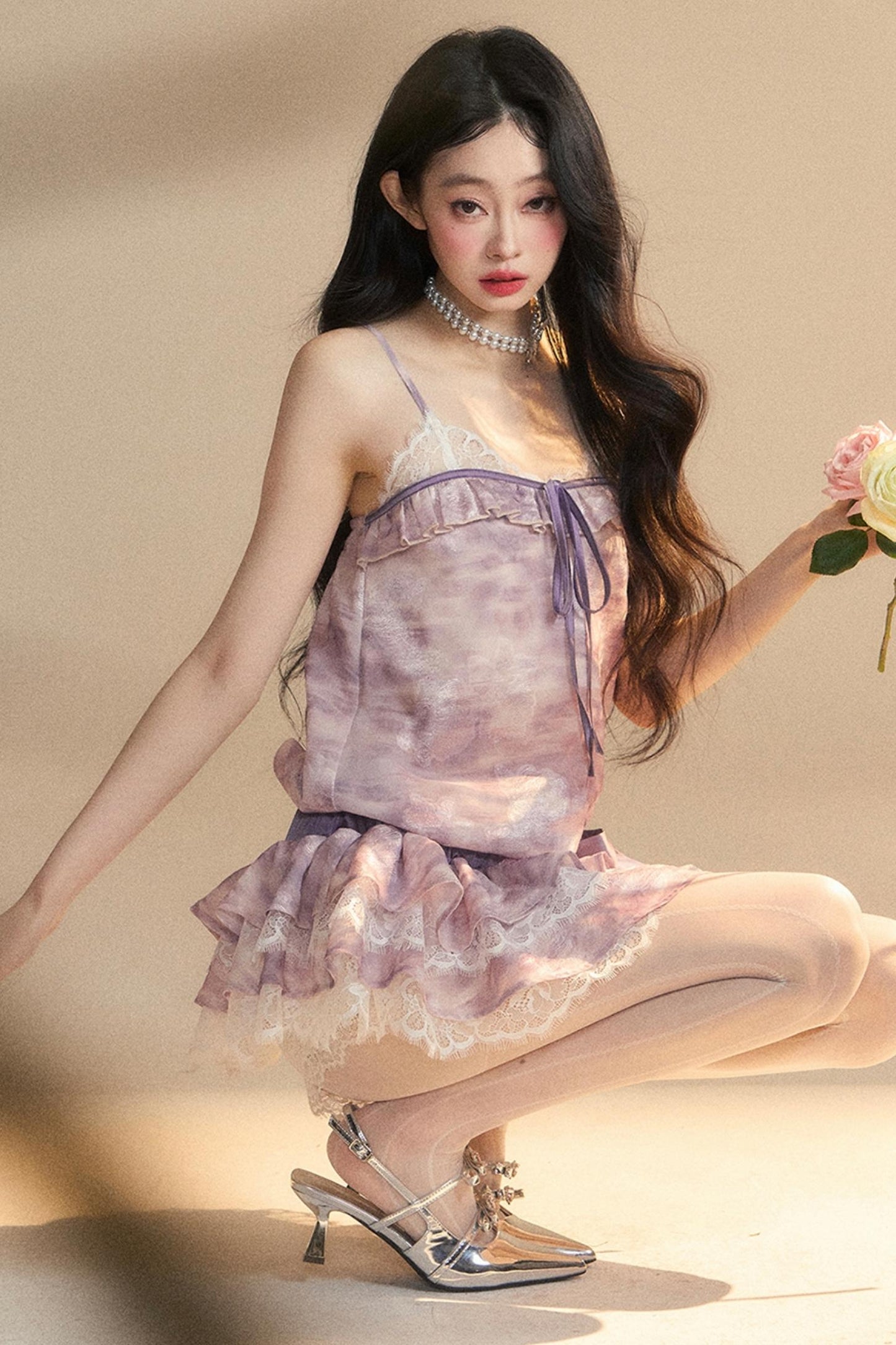 Slim Fit French Short Dress