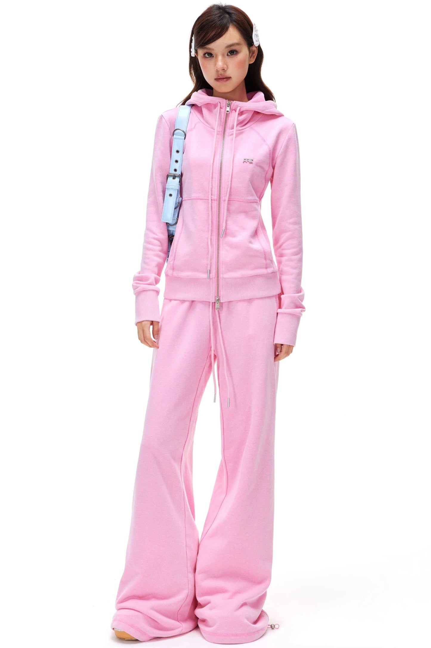 Double-Ended Zipper Jacket & Sweatpants Set-Up