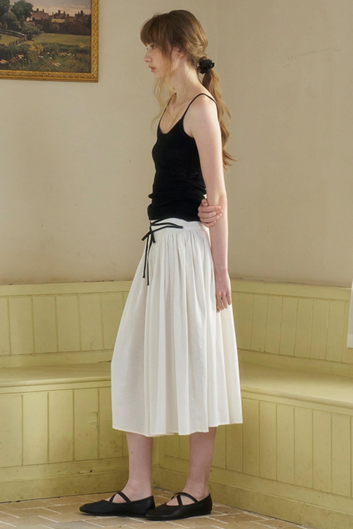 Fish Pattern Knit Camisole