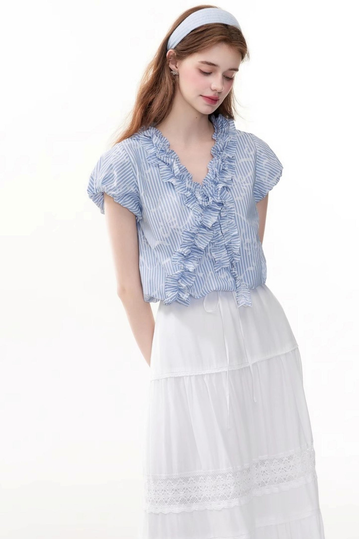 Summer Ruffled Stripe Set-Up