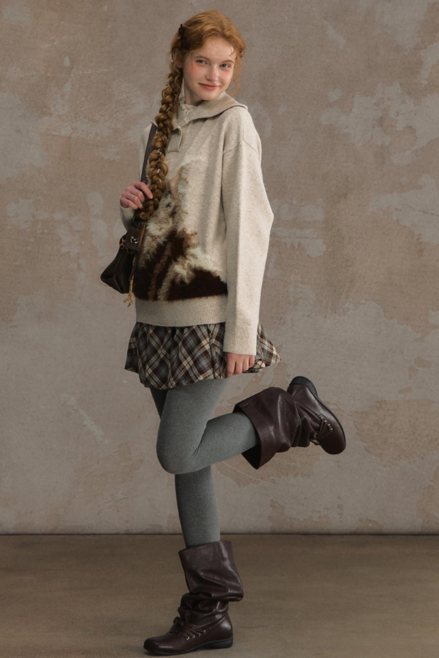 Soft Woolen Knitted Sweater Top