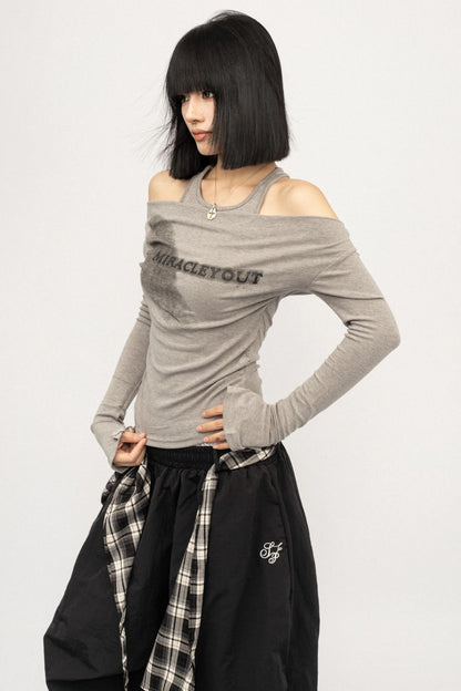 Vintage Spice Girl Black Long Sleeve T-Shirt