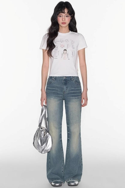 Spring Sweet Bootcut Jeans