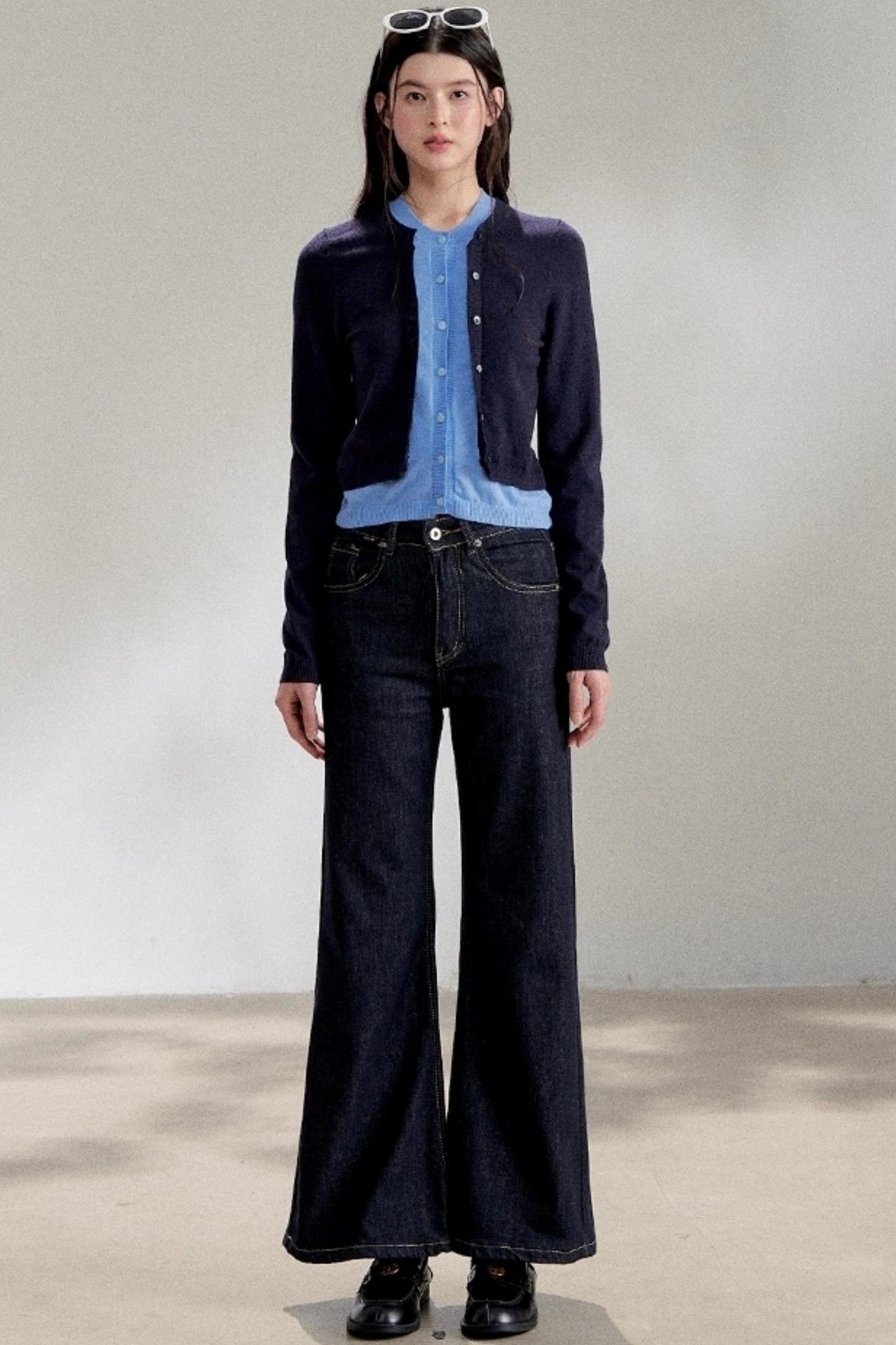 Yellow Knitted Cardigan