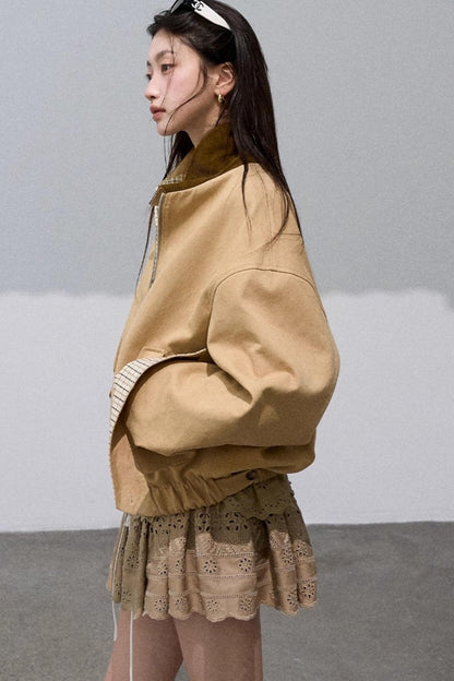 Lyocell Embroidered Puffy Cake Skirt