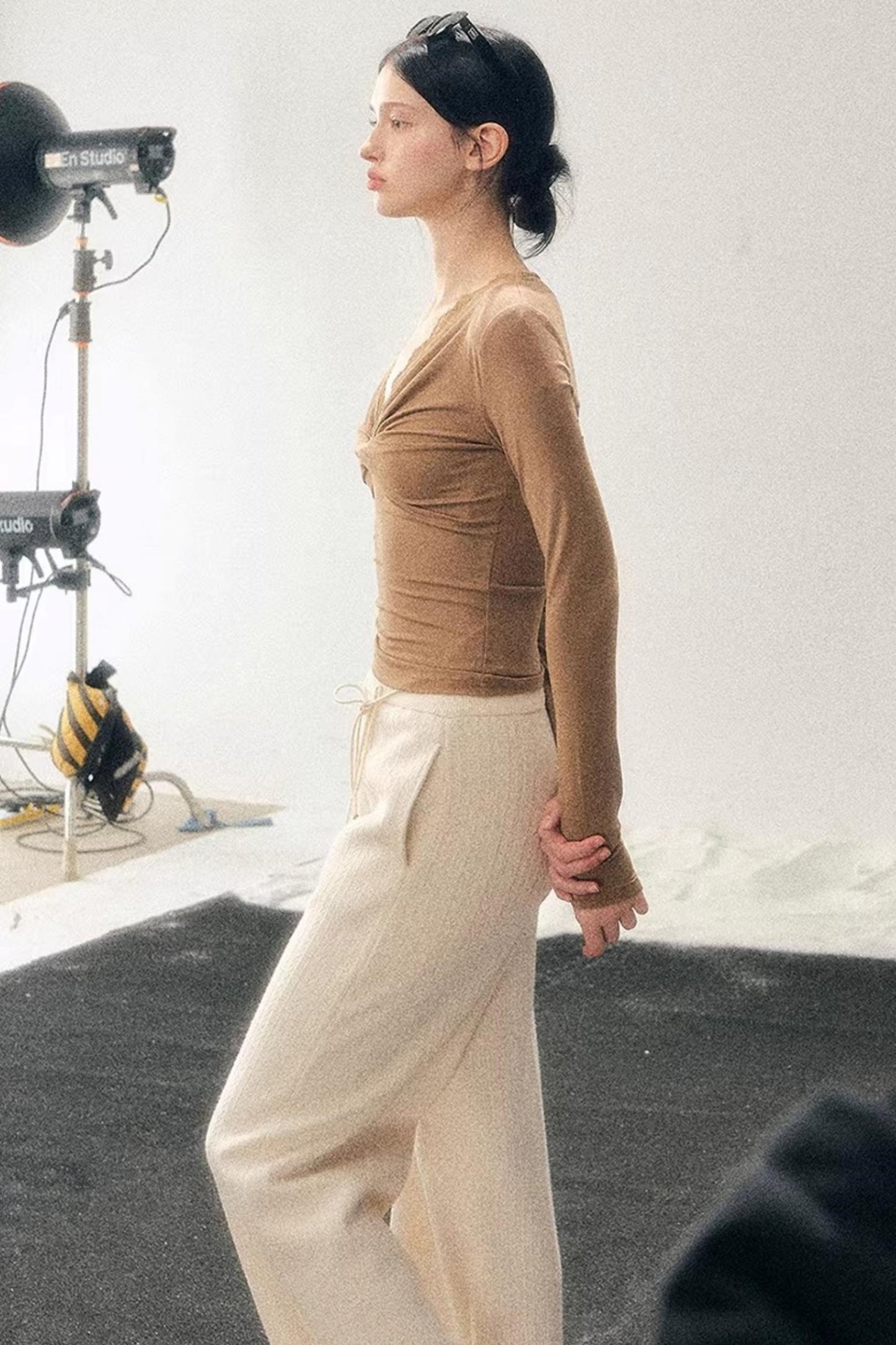 Ancient White Moonlight Lace Top