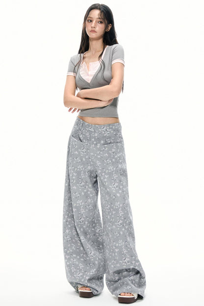 Color Block V-Neck Tee