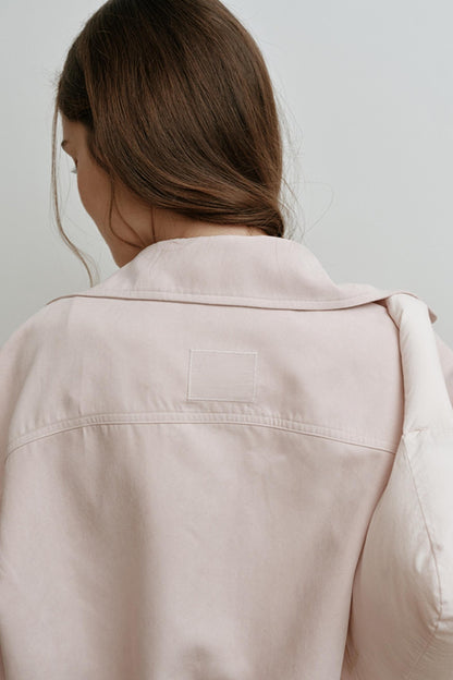 Faux Suede Embroidery Jacket