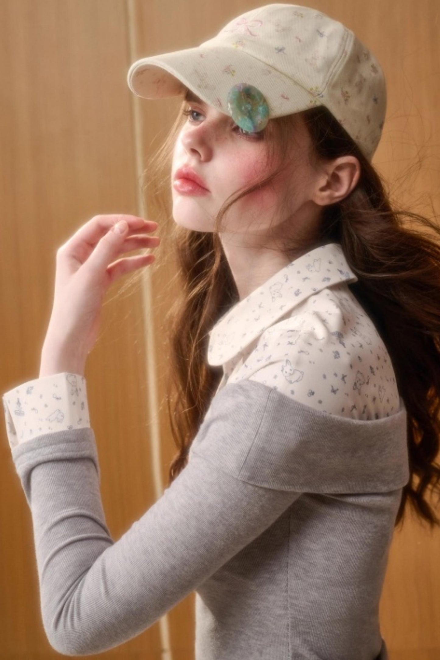 Milky Way Print Top and Skirt Set-Up