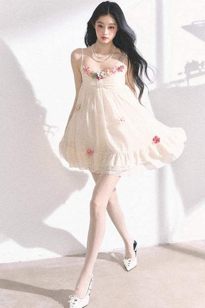 Floral Strap Resort Style Summer Dress