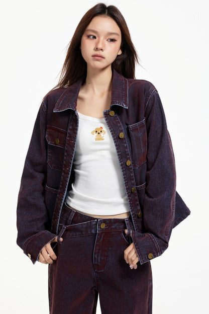Slimming Denim Jacket