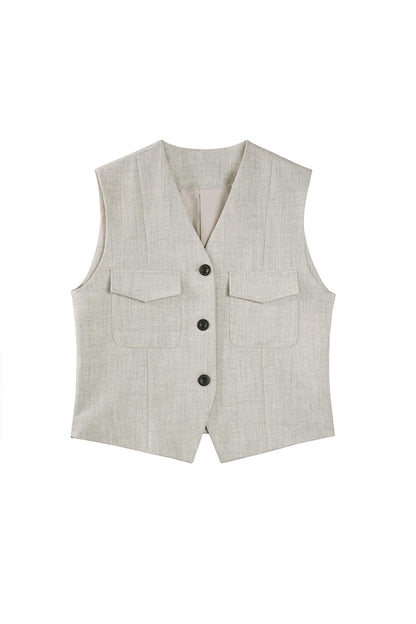 Luxe Pleated Wide-Leg Trouser Set-Up