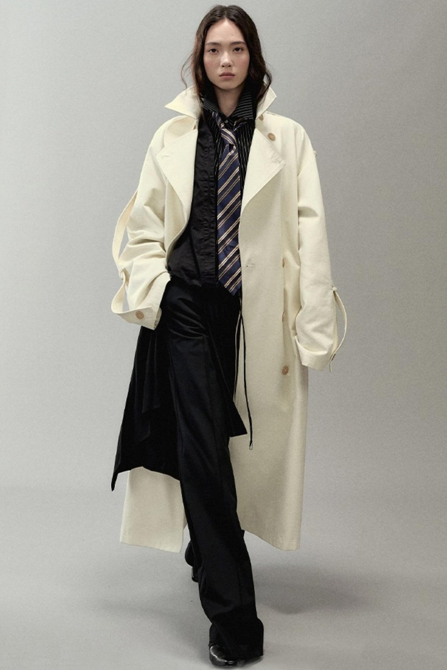 Deconstruct Striped Shirt