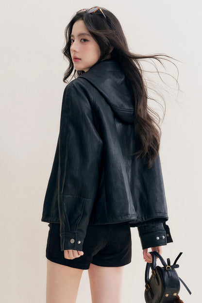 Soft Black Leather Jacket