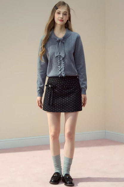 Lace Knit Sweater