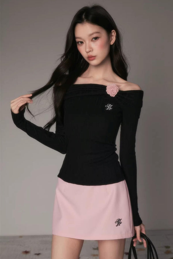 Off-Shoulder Floral Top