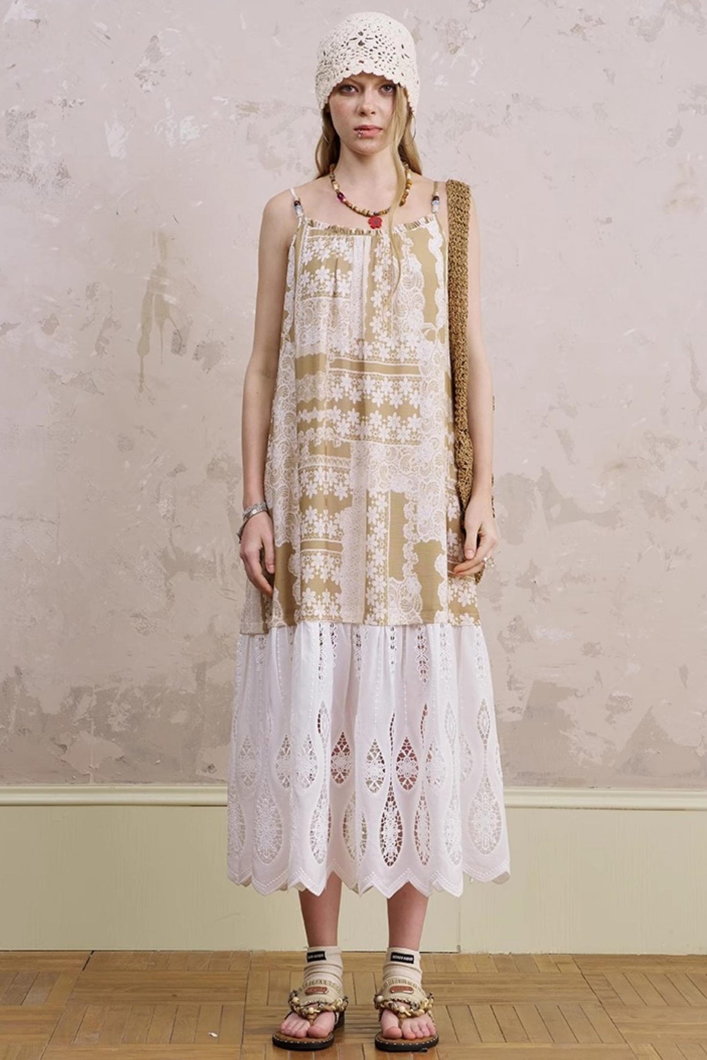 Textured Skirt Dress