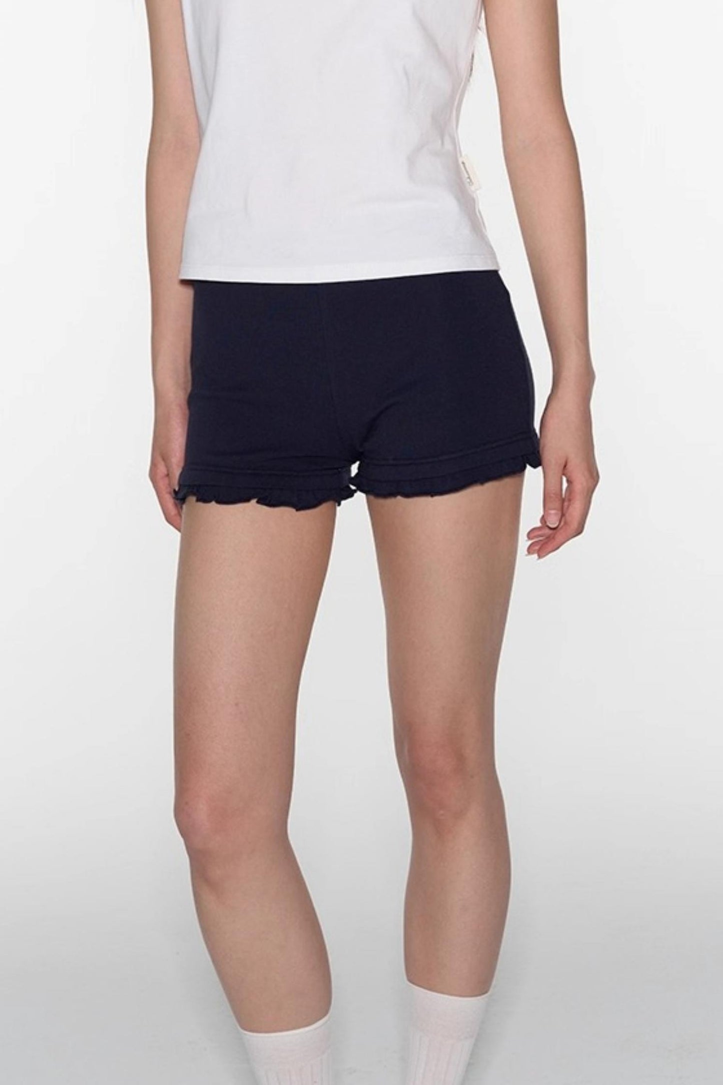 Slim Fit Stretch Sports Leggings Shorts