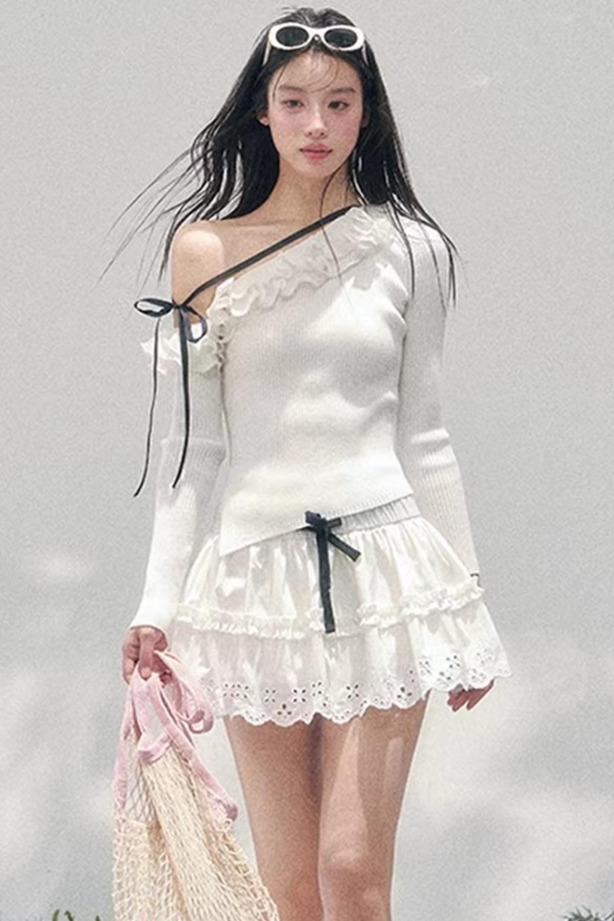 Hidden Gentleness Knitted Top