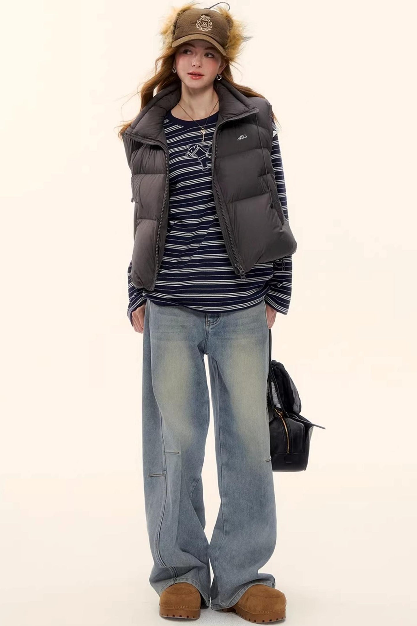 Light Blue Vintage Denim Pants