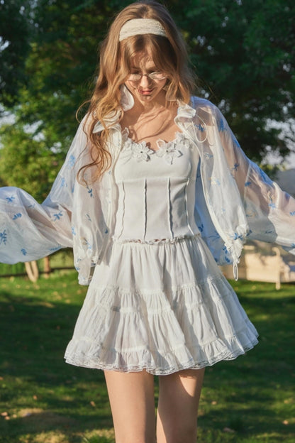 Embroidered Sun Jacket