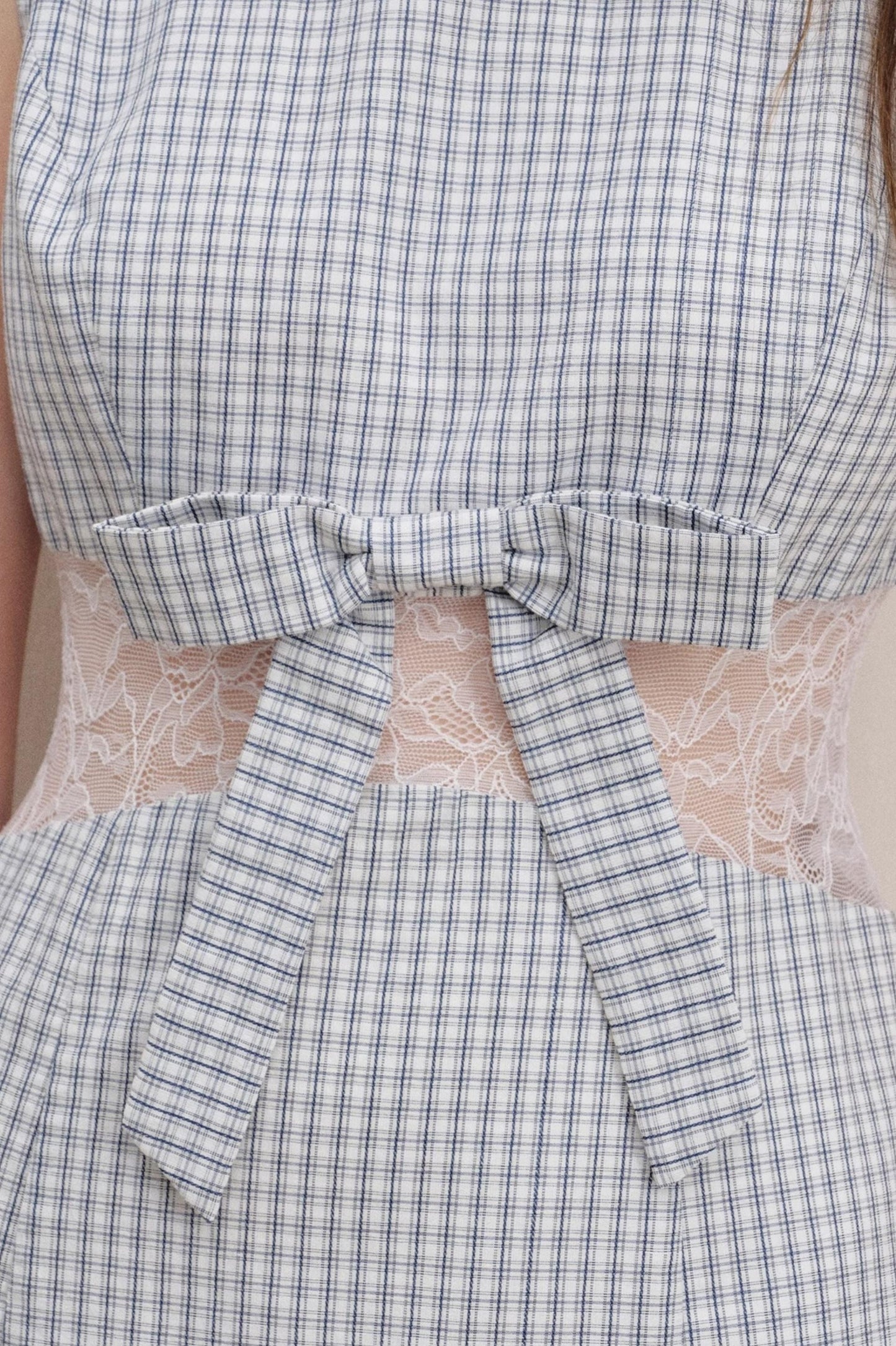 Romantic Lace Bow Dress