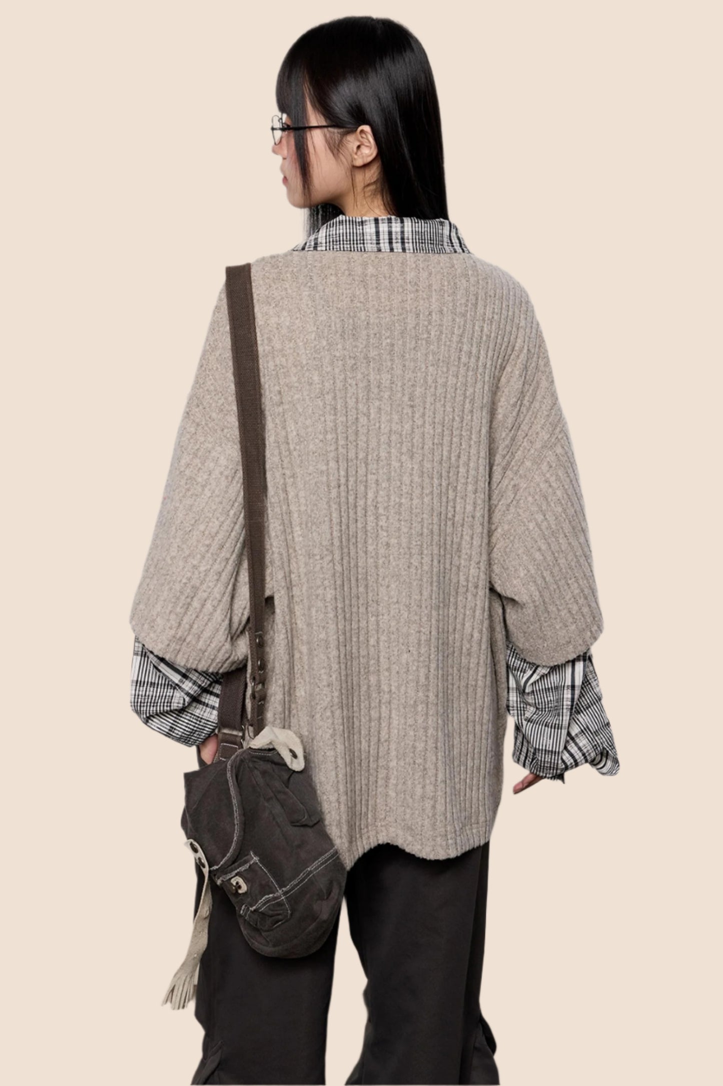 Graphic Knit Polo Shirt