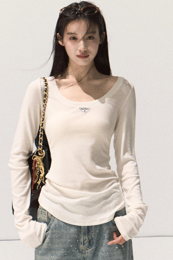Skin Emotion Wool Knitted Top