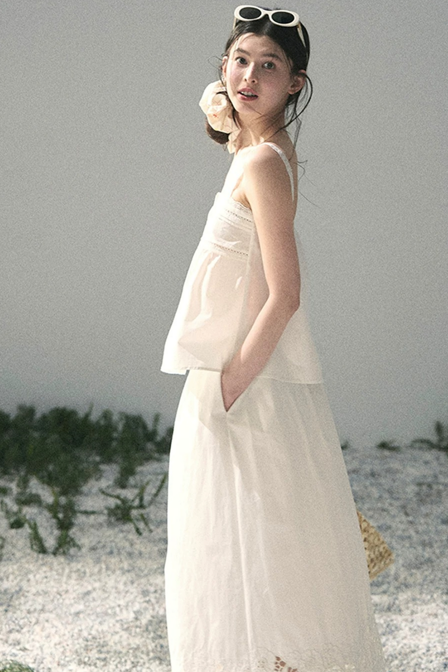 Cloud Lace Two-Piece Set-Up