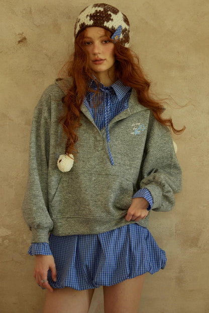 Plaid Mini Skirt Top With pants Set-Up