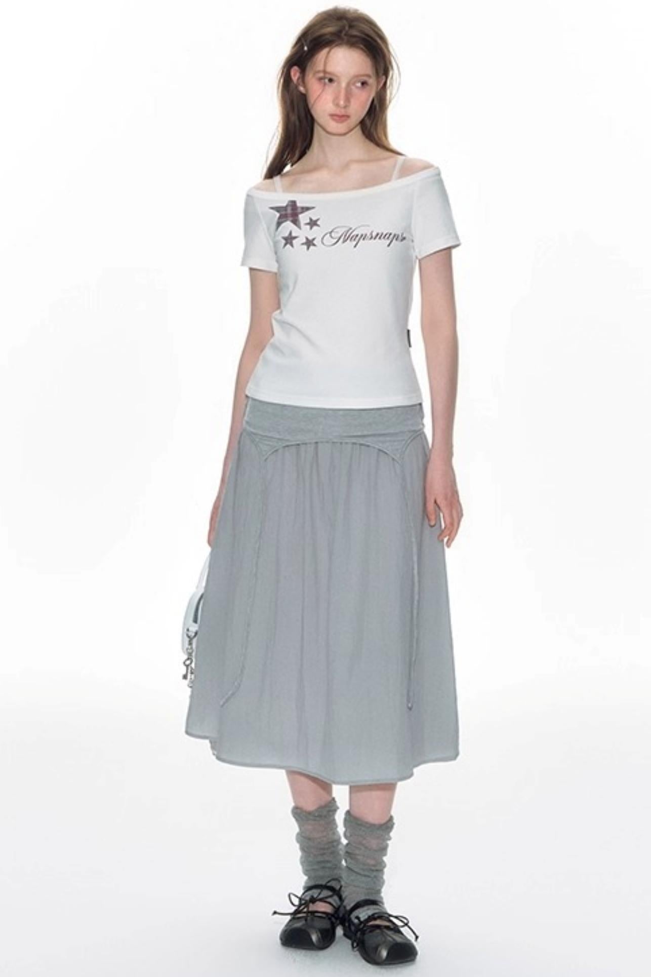 Nap Lace Panel Slip Dress