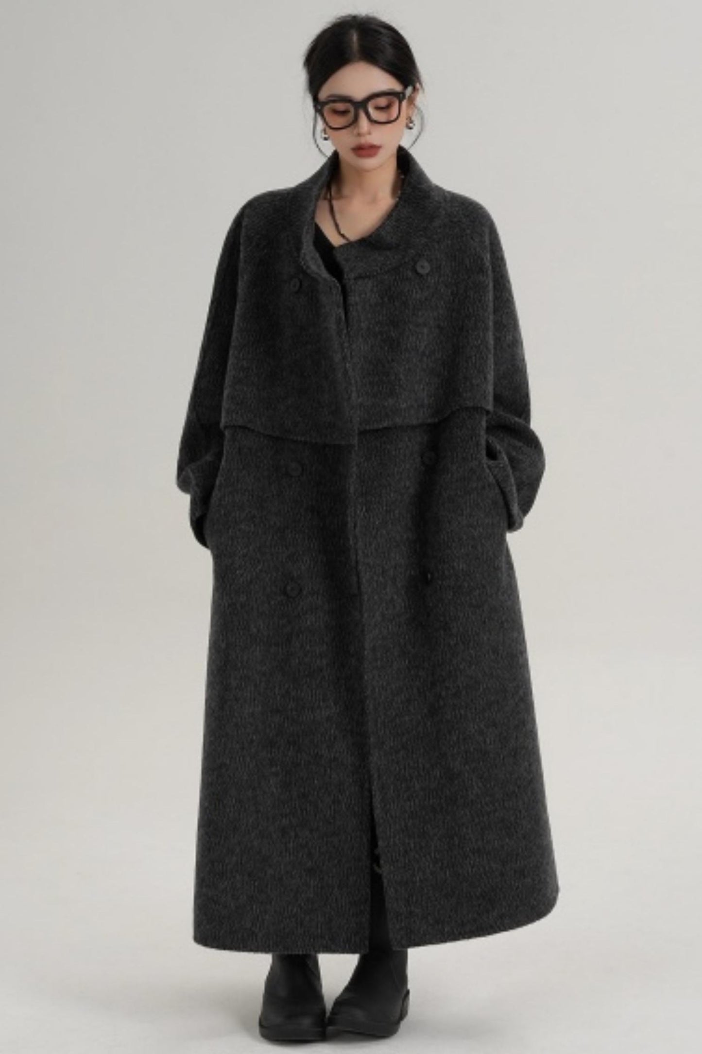 Double-Sided Wool Winter Coat