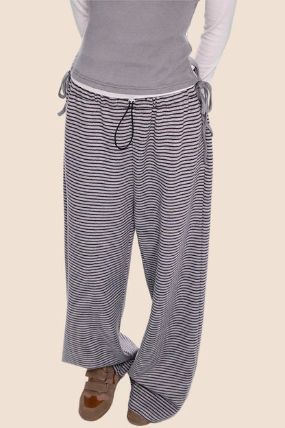 Little Devil Striped Hooded Jacket Set-Up