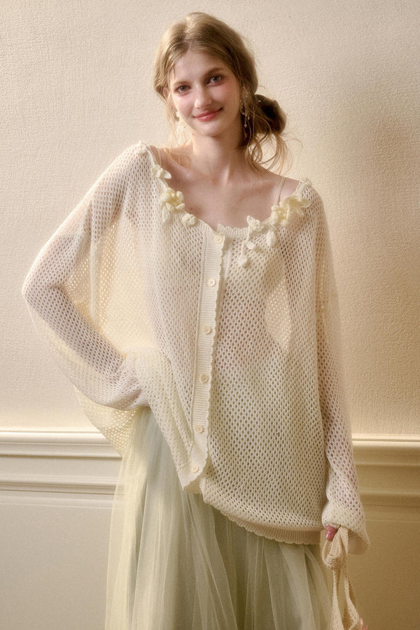 Galaxy Cool Ice Silk Cardigan