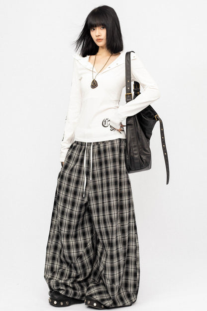 Retro Slim Sunscreen Smock Top