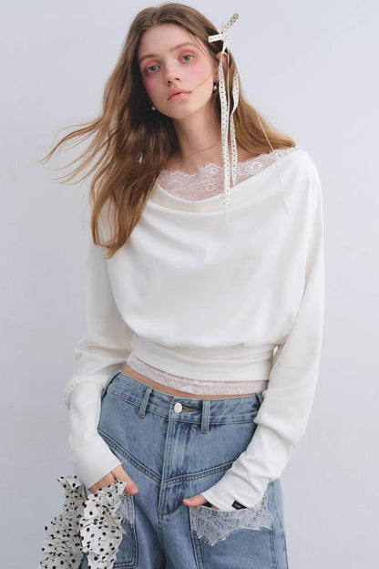 Love Asgony Off-Shoulder Top set-Up