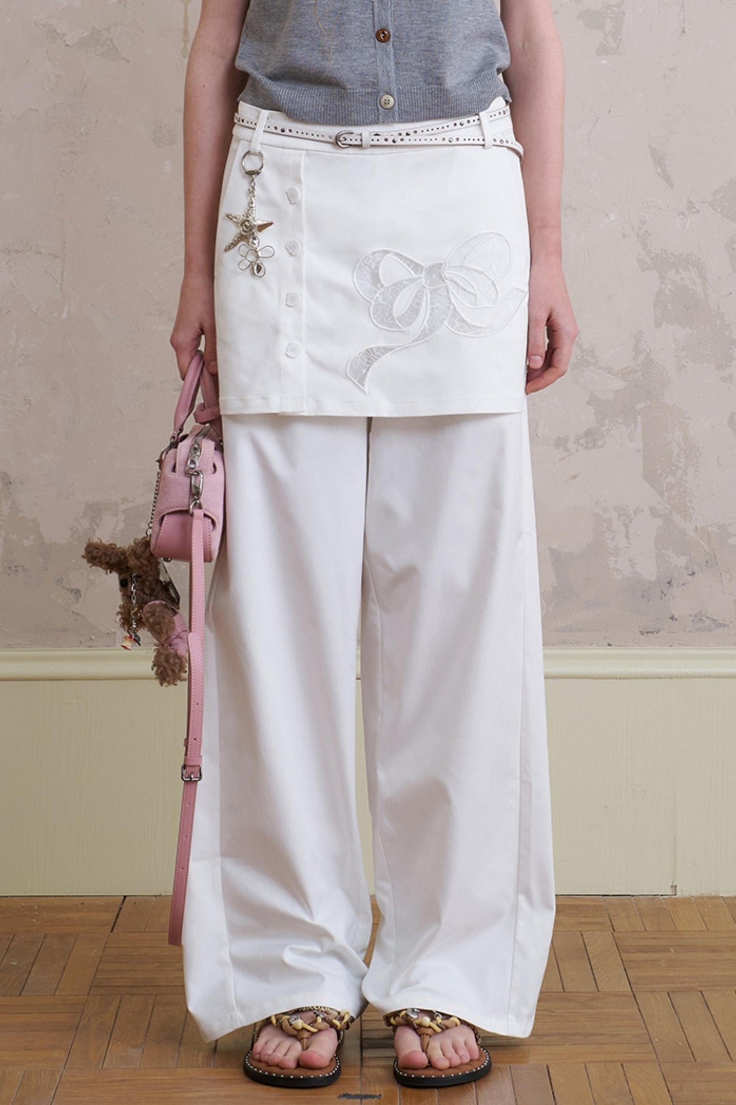 Summer Lace Skirt-Pants