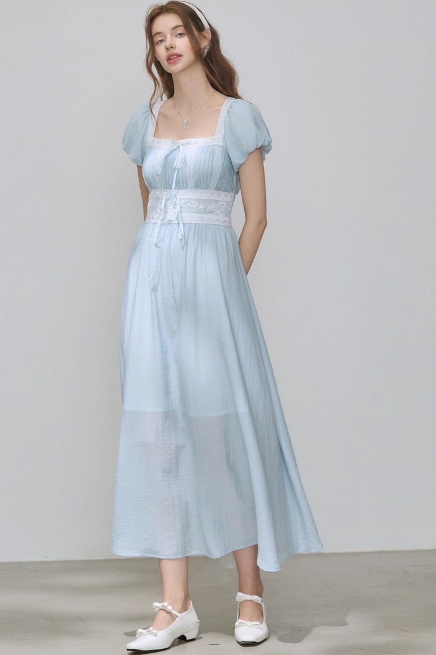 Patchwork A-Line Dress