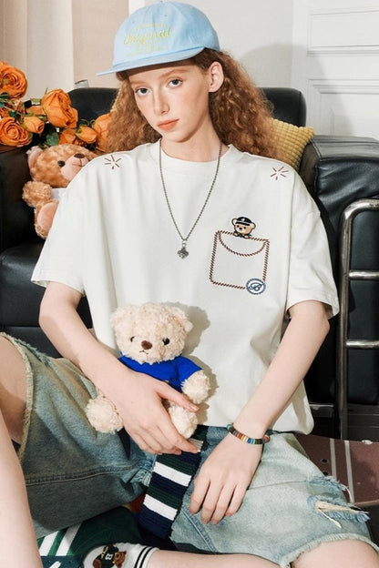 Beetle Embroidered Tee