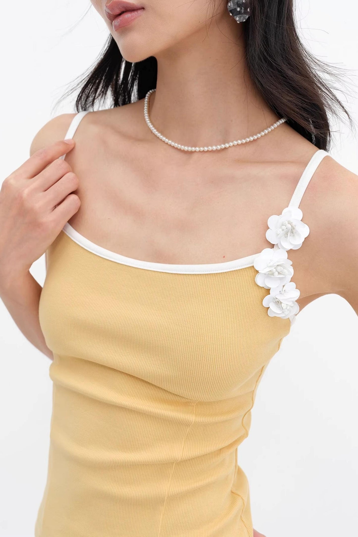 Sequin Wrap Camisole