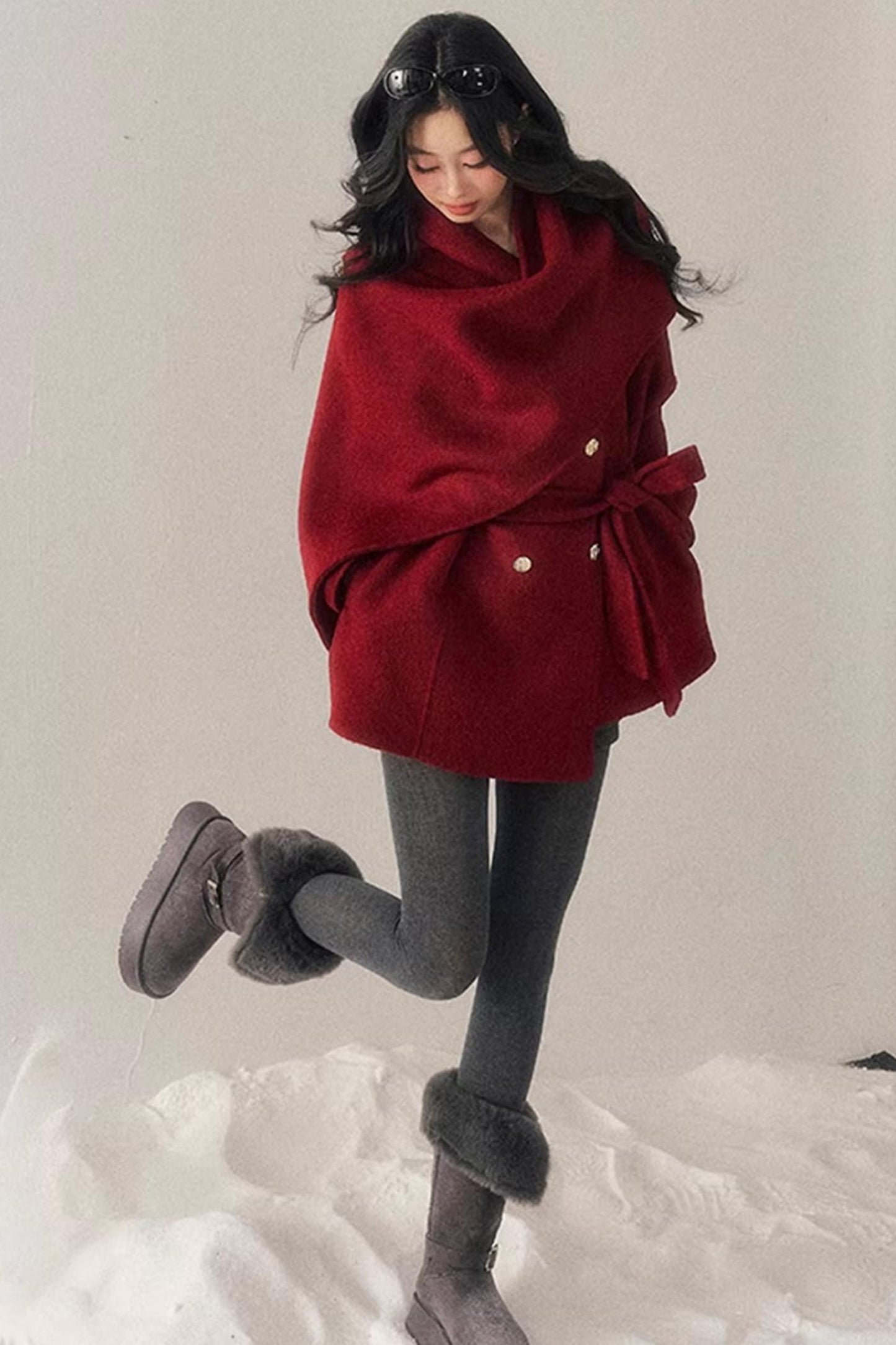 Hepburn Double-Sided Wool Coat