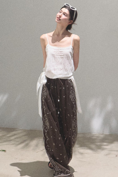 Bohemian Breeze Linen Pants