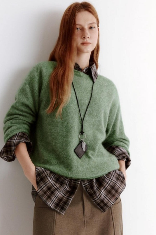 Autumn Cashmere Blend Wool Sweater