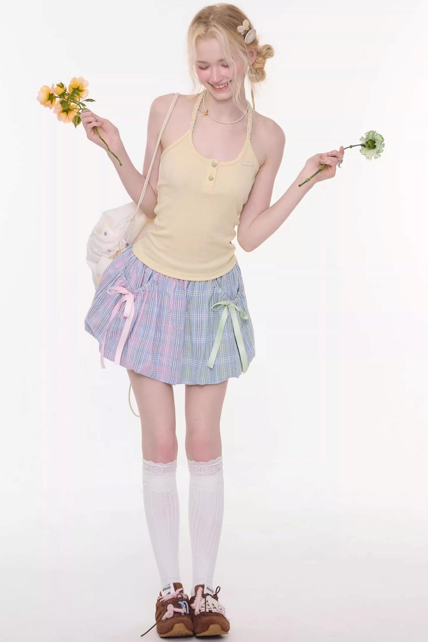 Braided Sunlight Halter Top