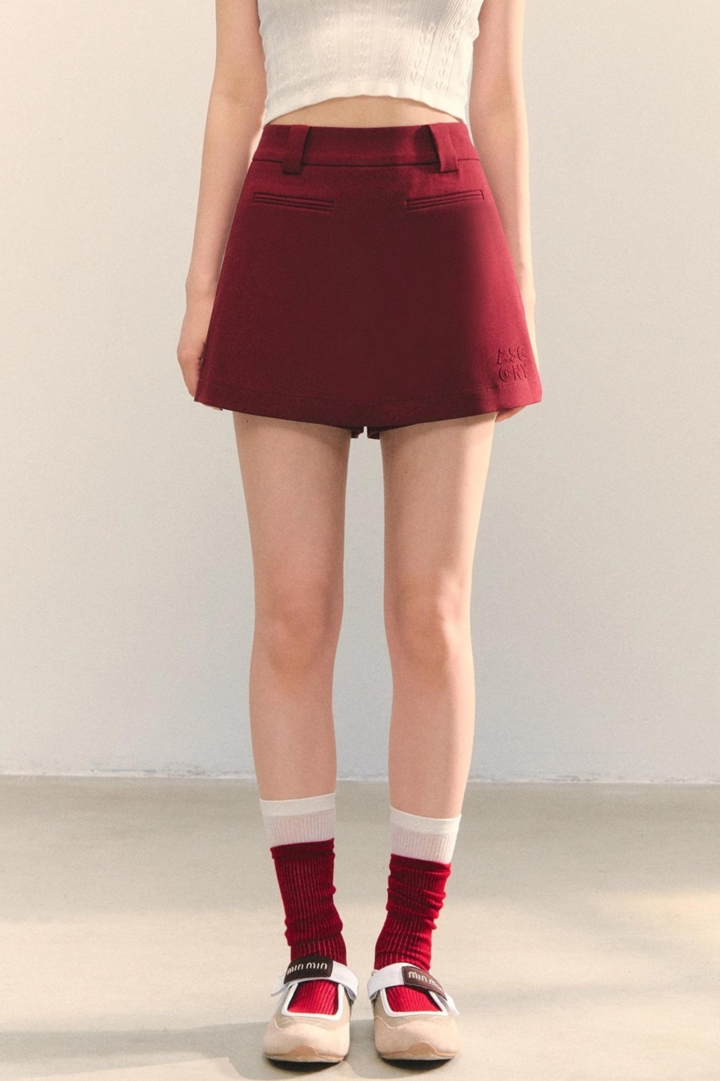 Asymmetrical Denim Jacket Skirt Set-Up