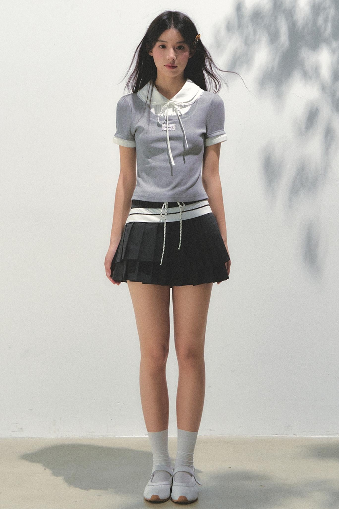 College Chic Knit Tee